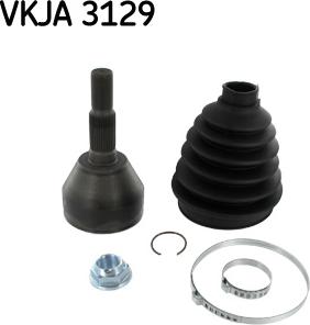 SKF VKJA 3129 - Шарнирный комплект, ШРУС, приводной вал autodnr.net