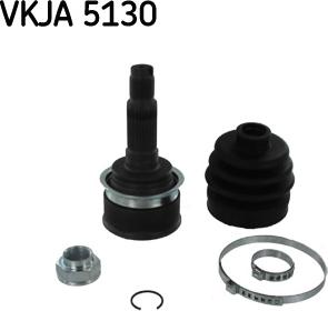 SKF VKJA 5130 - Шарнірний комплект, ШРУС, приводний вал autocars.com.ua