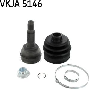 SKF VKJA 5146 - Шарнірний комплект, ШРУС, приводний вал autocars.com.ua