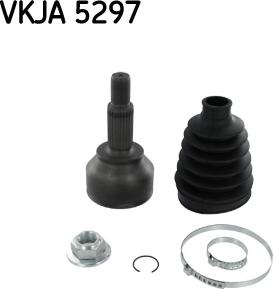 SKF VKJA 5297 - Шарнирный комплект, ШРУС, приводной вал autodnr.net