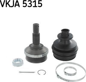 SKF VKJA 5315 - Шарнирный комплект, ШРУС, приводной вал avtokuzovplus.com.ua