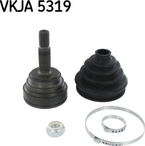 SKF VKJA 5319 - Шарнирный комплект, ШРУС, приводной вал autodnr.net