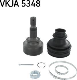 SKF VKJA 5348 - Шарнирный комплект, ШРУС, приводной вал autodnr.net