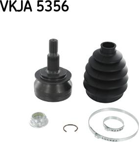 SKF VKJA 5356 - Шарнірний комплект, ШРУС, приводний вал autocars.com.ua