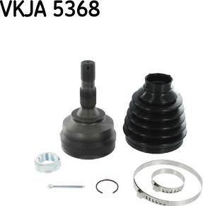SKF VKJA 5368 - Шарнирный комплект, ШРУС, приводной вал autodnr.net
