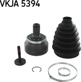 SKF VKJA 5394 - Шарнирный комплект, ШРУС, приводной вал autodnr.net