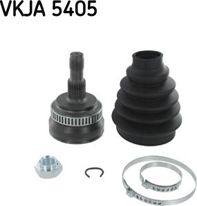 SKF VKJA 5405 - Шарнірний комплект, ШРУС, приводний вал autocars.com.ua