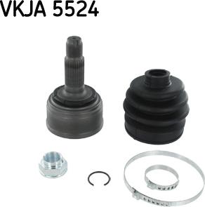 SKF VKJA 5524 - Шарнирный комплект, ШРУС, приводной вал autodnr.net