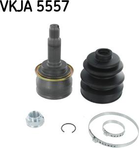 SKF VKJA 5557 - Шарнирный комплект, ШРУС, приводной вал autodnr.net