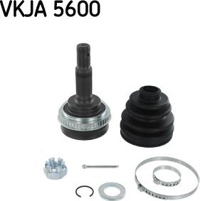 SKF VKJA 5600 - Шарнирный комплект, ШРУС, приводной вал autodnr.net