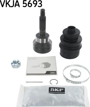 SKF VKJA 5693 - Шарнирный комплект, ШРУС, приводной вал autodnr.net