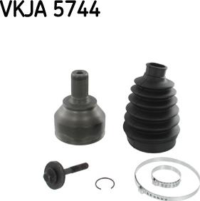 SKF VKJA 5744 - Шарнірний комплект, ШРУС, приводний вал autocars.com.ua