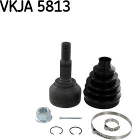 SKF VKJA 5813 - Шарнірний комплект, ШРУС, приводний вал autocars.com.ua