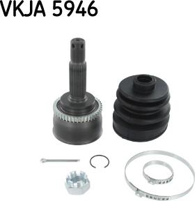 SKF VKJA 5946 - Шарнирный комплект, ШРУС, приводной вал autodnr.net