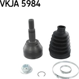 SKF VKJA 5984 - Шарнирный комплект, ШРУС, приводной вал autodnr.net