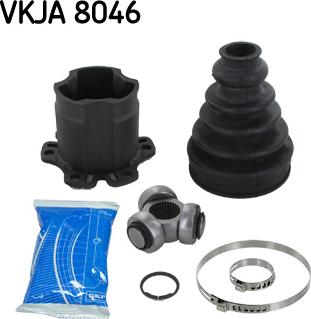 SKF VKJA 8046 - Шарнирный комплект, ШРУС, приводной вал autodnr.net