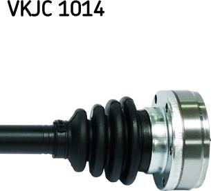 SKF VKJC 1014 - Приводний вал autocars.com.ua