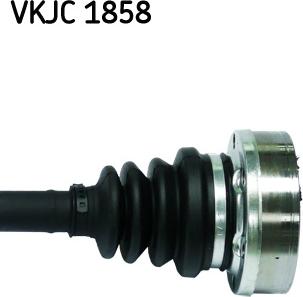 SKF VKJC 1858 - Приводний вал autocars.com.ua