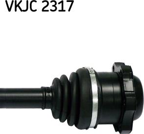 SKF VKJC 2317 - Приводний вал autocars.com.ua