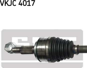 SKF VKJC 4017 - Приводний вал autocars.com.ua