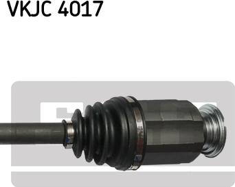 SKF VKJC 4017 - Приводний вал autocars.com.ua