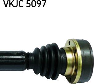 SKF VKJC 5097 - Приводной вал avtokuzovplus.com.ua