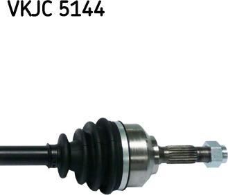 SKF VKJC 5144 - Приводний вал autocars.com.ua