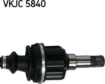 SKF VKJC 5840 - Приводний вал autocars.com.ua