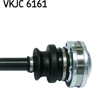 SKF VKJC 6161 - Приводний вал autocars.com.ua