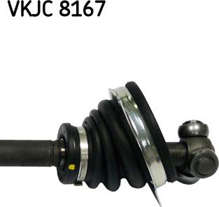 SKF VKJC 8167 - Приводной вал autodnr.net