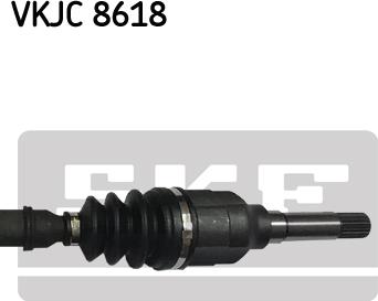 SKF VKJC 8618 - Привідний вал autocars.com.ua