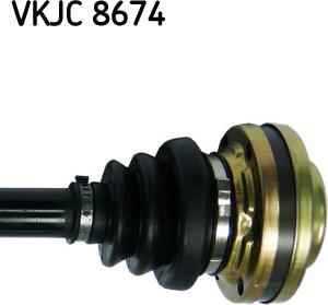 SKF VKJC 8674 - Приводной вал autodnr.net