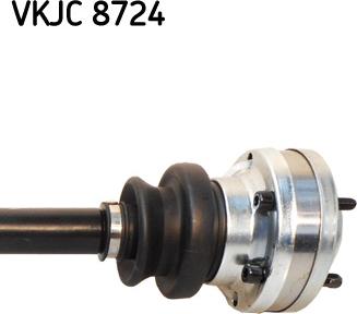 SKF VKJC 8724 - Приводний вал autocars.com.ua