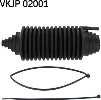 SKF VKJP 02001 - Комплект пыльника, рулевое управление autodnr.net