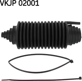 SKF VKJP02001 - Комплект пилника, рульове управління autocars.com.ua