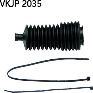 SKF VKJP 2035 - Комплект пыльника, рулевое управление autodnr.net