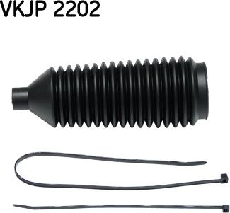 SKF VKJP 2202 - Комплект пыльника, рулевое управление autodnr.net