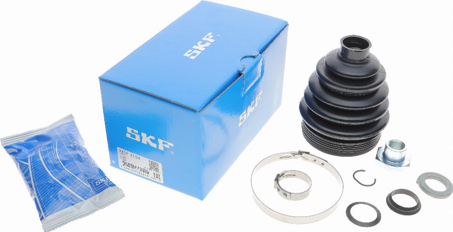 SKF VKJP 3158 - Пыльник, приводной вал autodnr.net