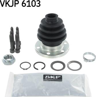 SKF VKJP 6103 - Пыльник, приводной вал autodnr.net