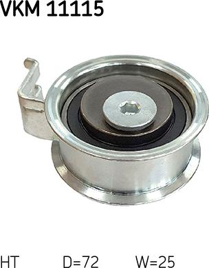 SKF VKM 11115 - Натяжной ролик, ремень ГРМ avtokuzovplus.com.ua