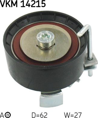 SKF VKM 14215 - Натяжна ролик, ремінь ГРМ autocars.com.ua