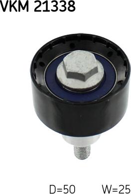 SKF VKM 21338 - Паразитний / Провідний ролик, зубчастий ремінь autocars.com.ua