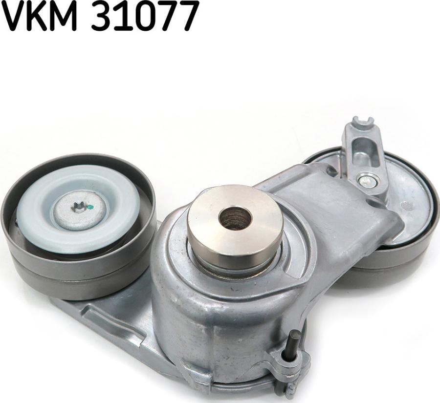 SKF VKM 31077 - Натягувач ременя, клинові зуб. autocars.com.ua