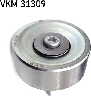 SKF VKM 31309 - Паразитний / провідний ролик, поліклиновий ремінь autocars.com.ua