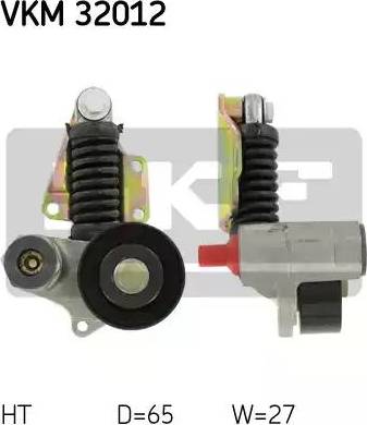 SKF VKM 32012 - Натяжитель, поликлиновый ремень avtokuzovplus.com.ua