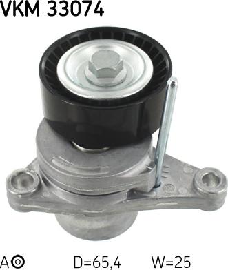 SKF VKM 33074 - Ролик ременя генератора autocars.com.ua