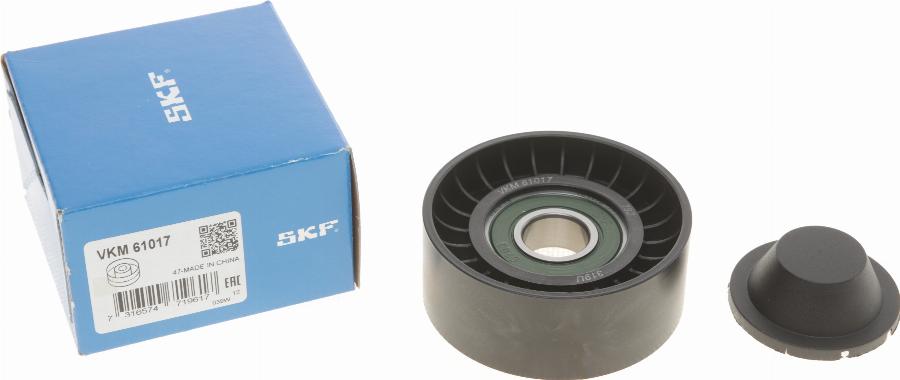 SKF VKM 61017 - Направляющий ролик, поликлиновый ремень avtokuzovplus.com.ua