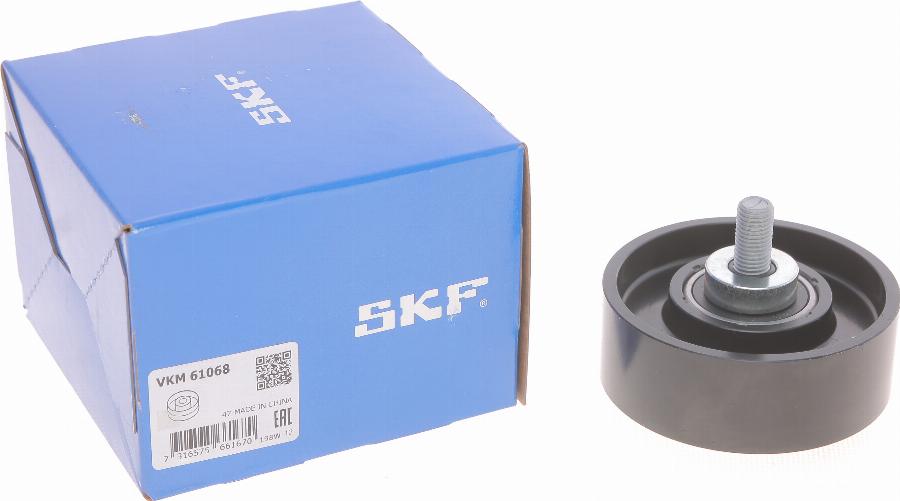 SKF VKM 61068 - Паразитний / провідний ролик, поліклиновий ремінь autocars.com.ua