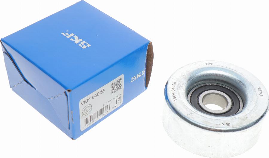 SKF VKM 64026 - Направляющий ролик, поликлиновый ремень avtokuzovplus.com.ua