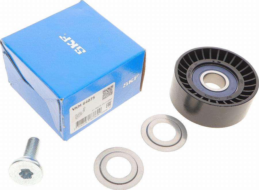 SKF VKM 64075 - Направляющий ролик, поликлиновый ремень avtokuzovplus.com.ua